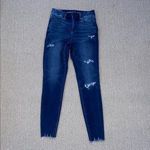 high rise american eagle jeans